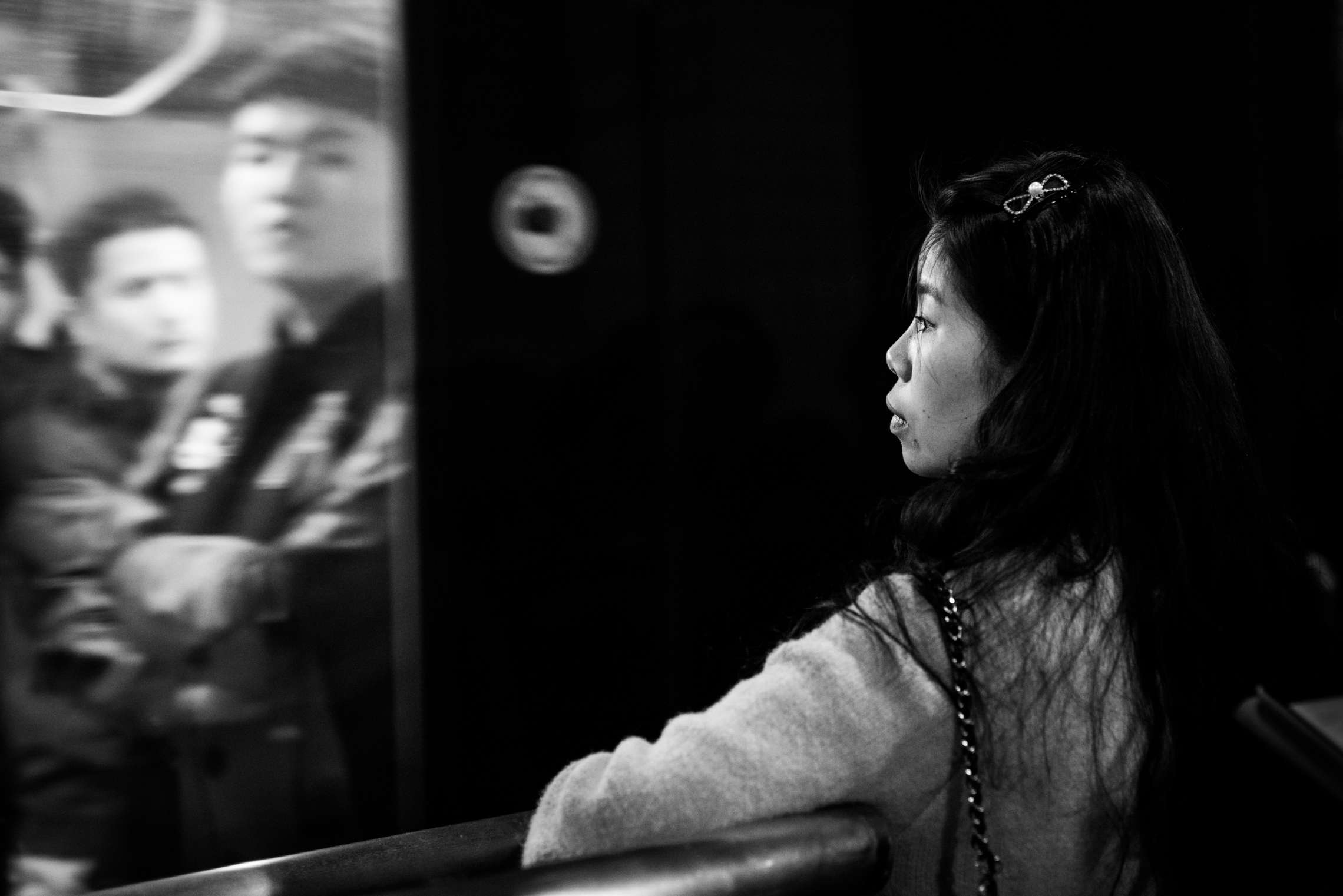 11016, 06, 19.03.2015, Next Stop, Linje tre på Shanghai Metro, Kina.